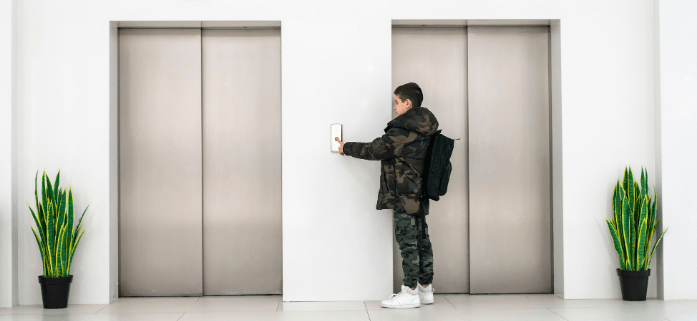 averías en el ascensor