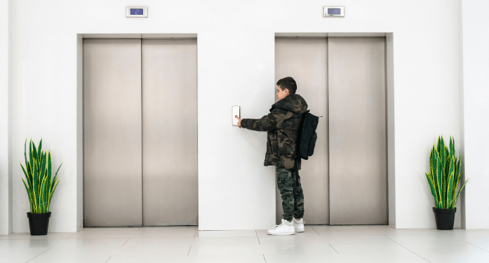 averías en el ascensor