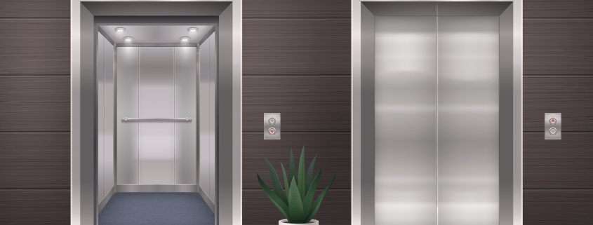 ascensor visto desde fuera